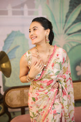 Ashima Saree - Ivory